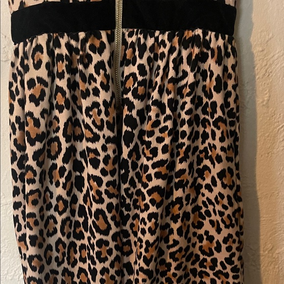 Kate Spade Leopard Print Dress with Red Flower - Picture 7 of 8